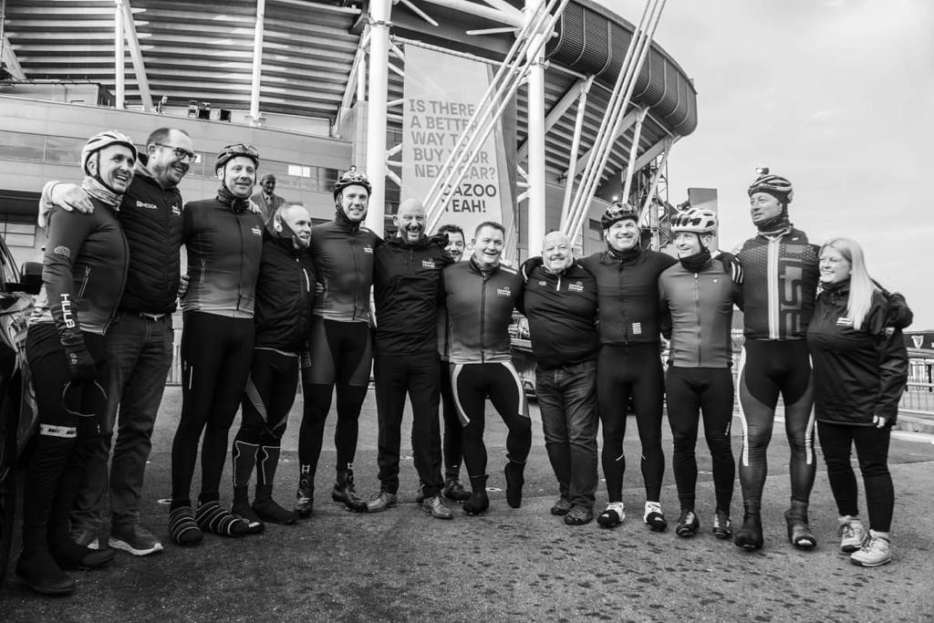 Head for Change | Cyclists pedal their way from Cardiff to Richmond in Head for Change's latest challenge as they 'Head for Twickenham' -  Image Name