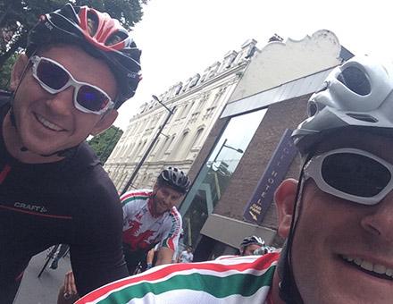 Head for Change | Cyclists pedal their way from Cardiff to Richmond in Head for Change's latest challenge as they 'Head for Twickenham' -  Image Name